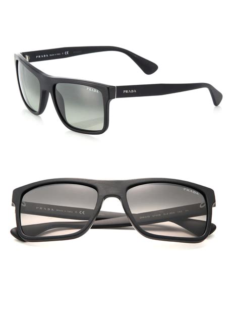 mens prada eyeglass frames|prada rectangle sunglasses men.